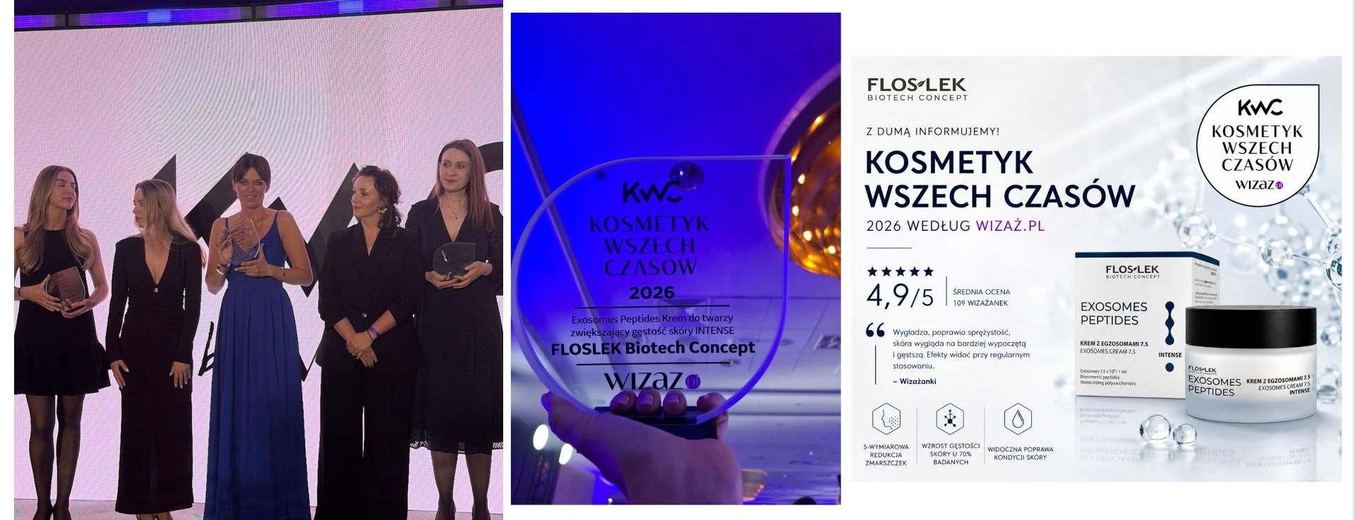 FLOSLEK Biotech Concept z tytułem Kosmetyk Wszech Czasów 2026 od Wizaż.pl